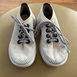 Allbirds‎ Tree Dasher 2 Women's Size US 7 Blizzard Blue White Running Sneakers